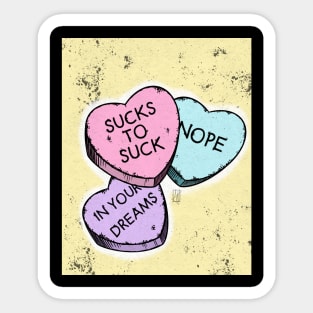 Anti-VDay Club Sticker